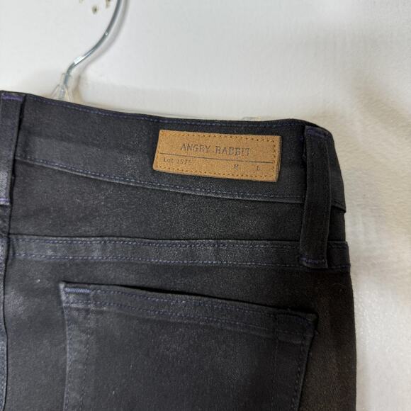 Angry Rabbit Jeans Womens 26 Skinny Stretch Denim High Rise Made in USA NEW - Picture 4 of 6